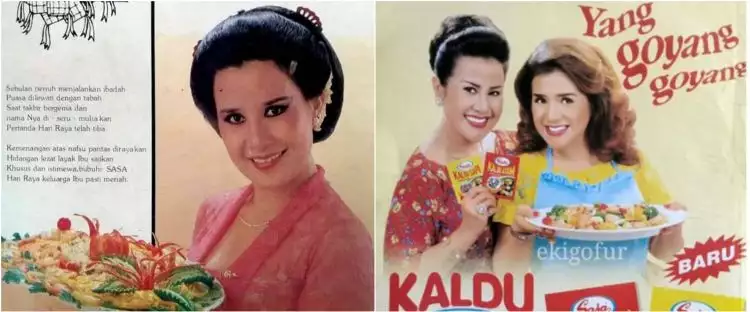 Wanita di iklan penyedap rasa era 80-an ini jadi ratu dangdut, intip 11 potret lawasnya
