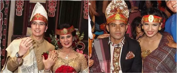 11 Potret seleb menikah dengan adat Batak, Jessica Mila undang Sheila on 7 saat resepsi