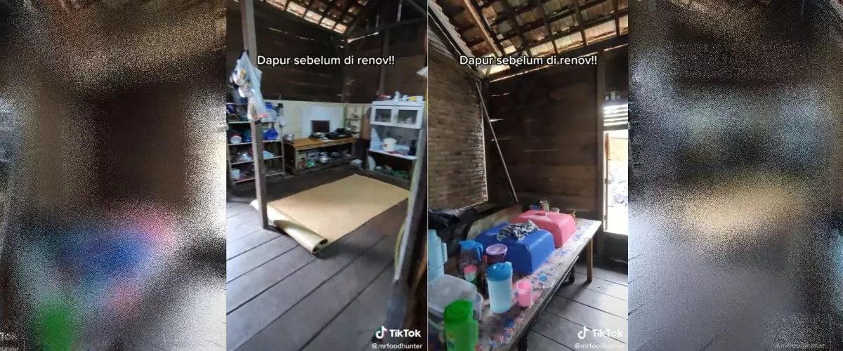 11 Makeover dapur pakai dua konsep ini hasilnya nyeleneh, demi emak nyaman masak