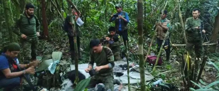 Kisah pilu 4 anak korban pesawat jatuh yang ditemukan di Hutan Amazon, 40 hari berjuang bertahan hidup