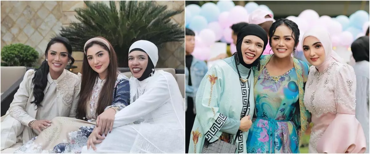 Kerap absen di acara keluarga, ini 11 momen kedekatan Lenggogeni Faruk ibu Atta Halilintar sama besan