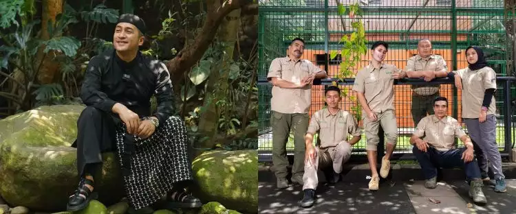 9 Potret kebun binatang mini di hunian mewah seleb, Irfan Hakim bangun kolam buatan khusus satwa