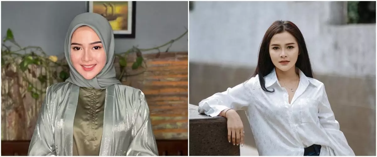 Biasa tampil full makeup, 9 potret natural Bella Bonita istri Denny Caknan ini pesonanya tak pudar