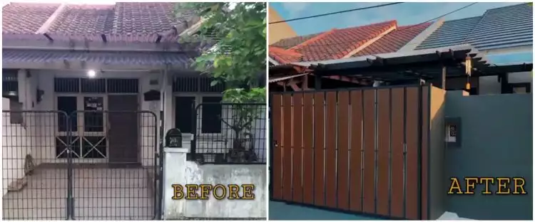 Before dan after renovasi rumah tua budget Rp 100 jutaan bisa sebagus ini, intip 9 potretnya yang kece