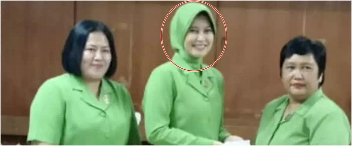 Wanita berseragam Persit ini ternyata aktris FTV azab, tanggalkan profesi artis jadi istri Danramil