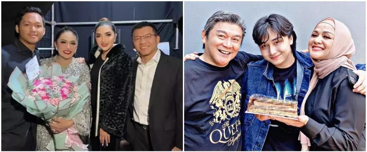 Potret kompak 7 penyanyi 90-an bareng mantan suami, aksi duet Krisdayanti dan Anang bikin heboh