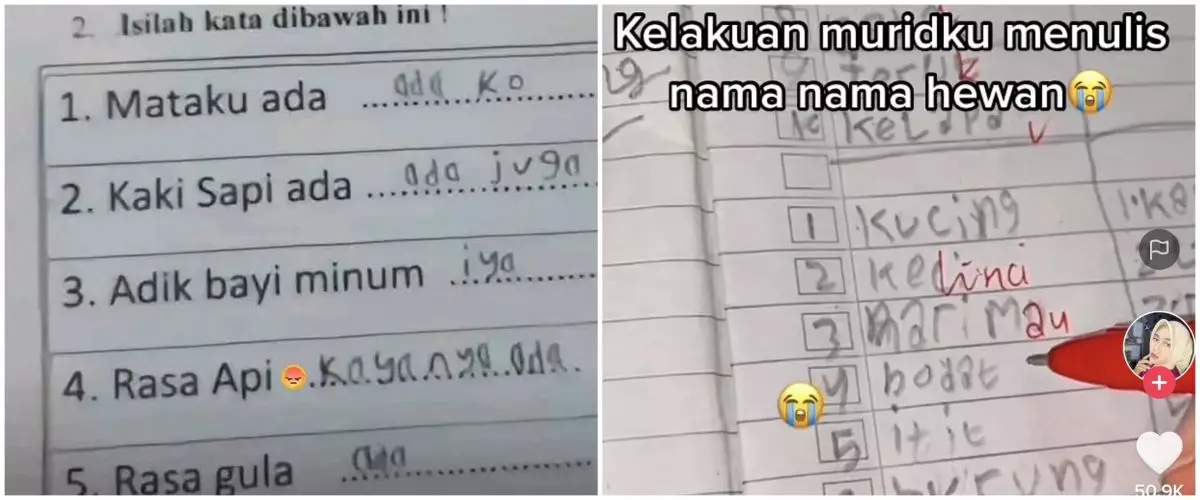 11 Potret nyeleneh jawaban pelajar di ujian ini bikin tepuk jidat, semoga nilainya terselamatkan