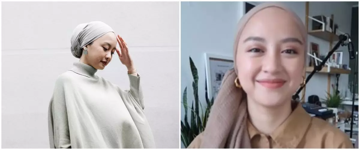 Unggah tutorial makeup malah dituding cari sensasi, warna rambut Gita Savitri bikin salfok warganet