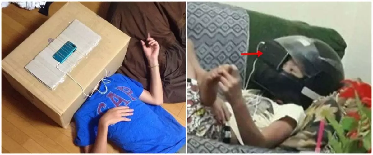 Begini jadinya kalau kaum mager punya ide nyeleneh nonton film di kamar, intip 11 potret kocaknya