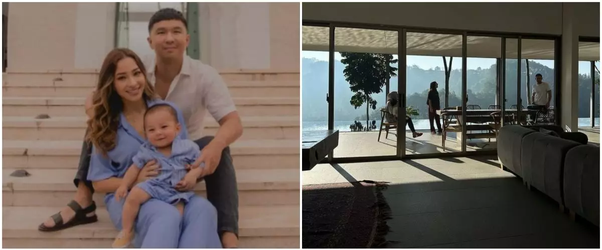 11 Momen staycation mewah Nikita Willy dan keluarga di Lembang, sewa vila Rp 9 juta per malam