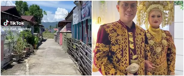Berada di gang sempit, 9 transformasi dekorasi pelaminan adat Padang ini hasilnya nggak kaleng-kaleng