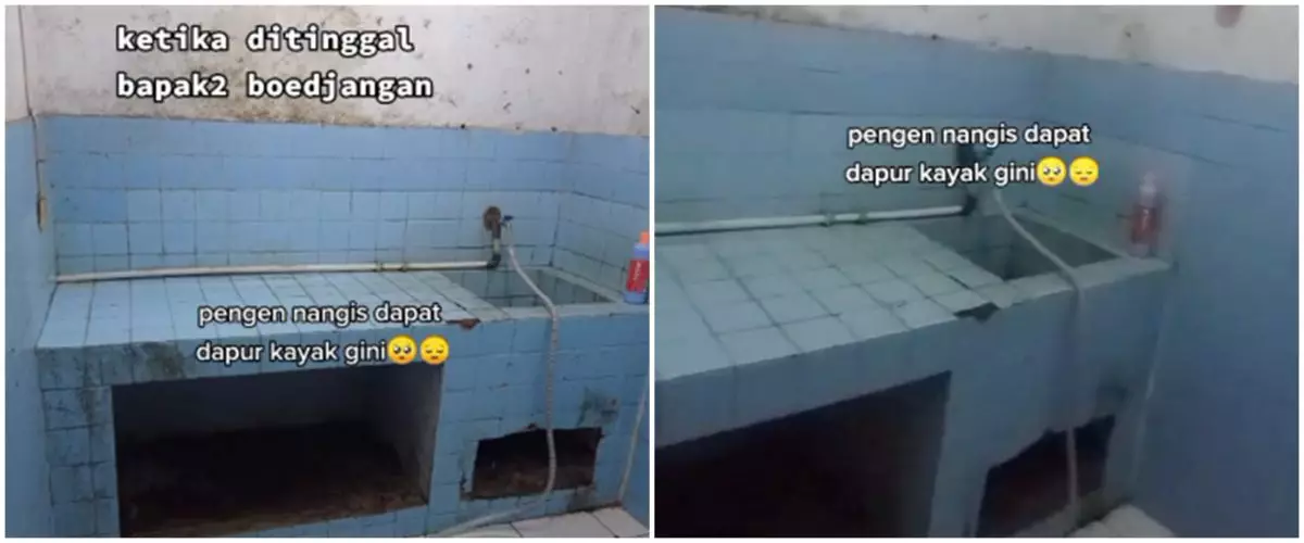 Makeover dapur buluk dan horor jadi lebih hidup, potret before-nya bikin merinding