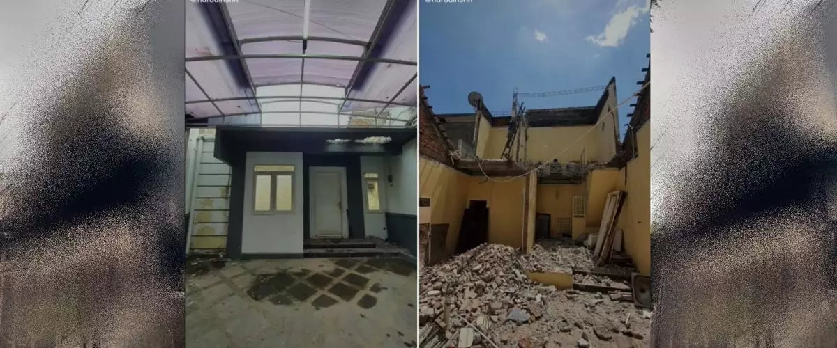 Rumah model 2010 direnovasi jadi hunian kekinian bernuansa hitam, ini 11 potretnya yang artistik