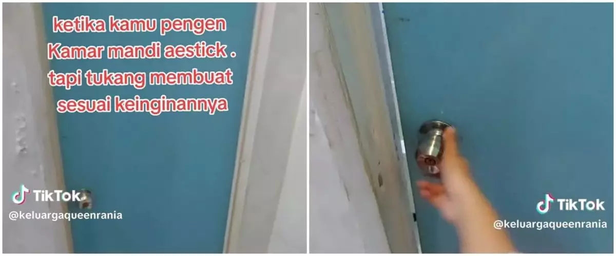 Toilet pengin minimalis ini bikin penggunanya nggak bisa buang hajat, letak jambannya nyeleneh pol