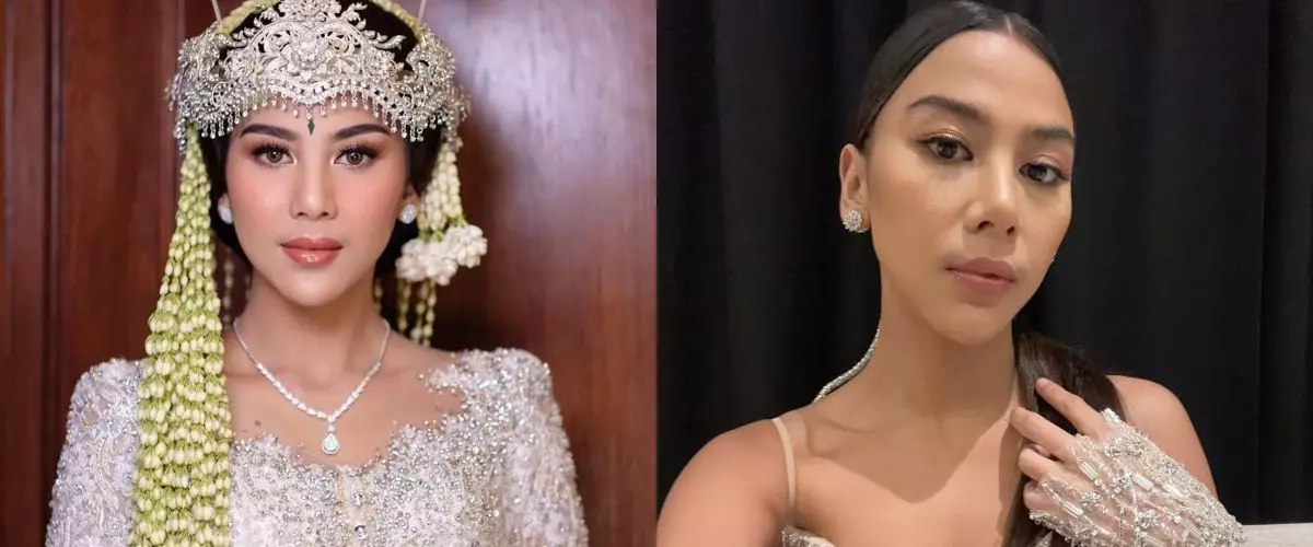 Parasnya usai dirias disebut mirip Syahnaz, intip 9 potret Adinda Thomas pakai dan tanpa makeup