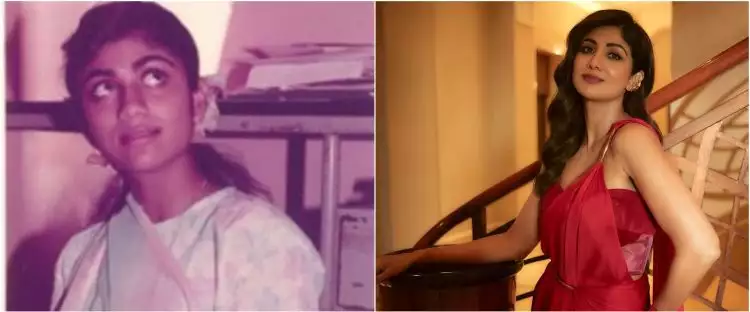 Dulu diejek dekil kini glowing disebut bak oplas, 11 potret transformasi Shilpa Shetty bikin takjub