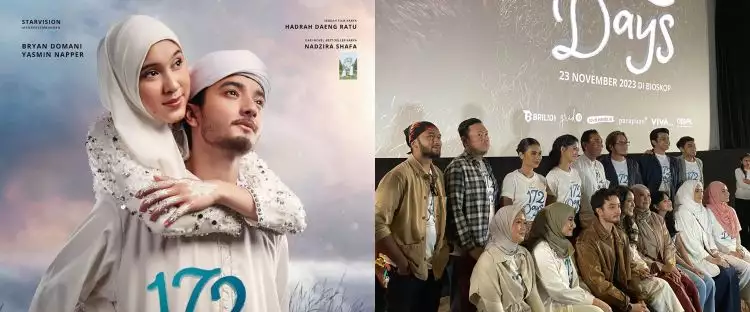 Tayang 23 November 2023, Film 172 Days ungkap perjalanan cinta Nadzira Shafa & mendiang Amer Azzikra