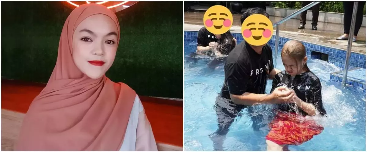 Lama vakum di layar kaca, ini 7 momen mantan artis cilik antagonis Genta Buana jalani proses baptis