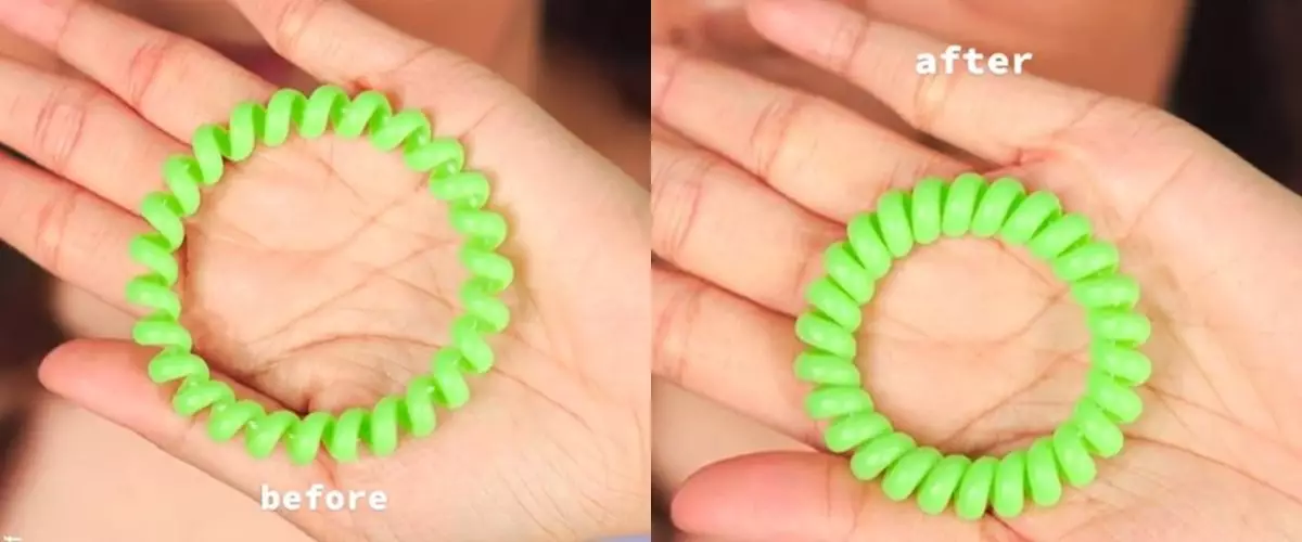 Trik mudah bikin ikat rambut melar jadi bak baru lagi, cuma butuh 30 detik