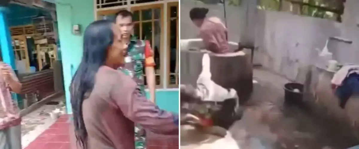 Berharap ditolongin, pria ini dicuekin setelah menceburkan diri ke sumur gara-gara rebutan warisan
