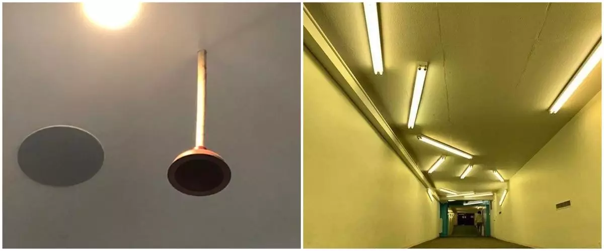 Jangan tengok atas, 11 potret kocak langit-langit atap ini bikin nggak habis pikir