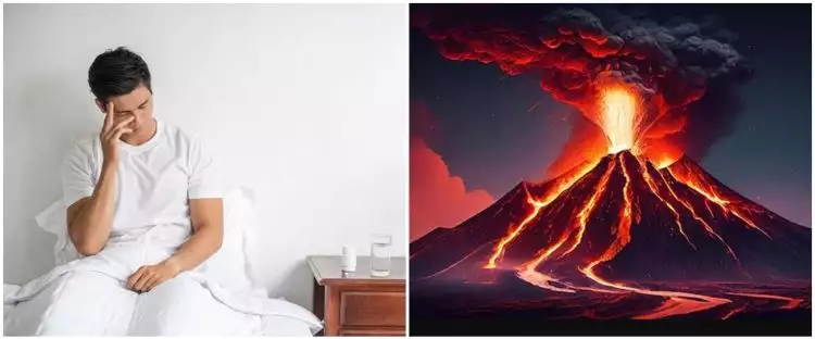 15 Arti mimpi melihat gunung meletus menurut Islam, pertanda perubahan besar dalam hidup