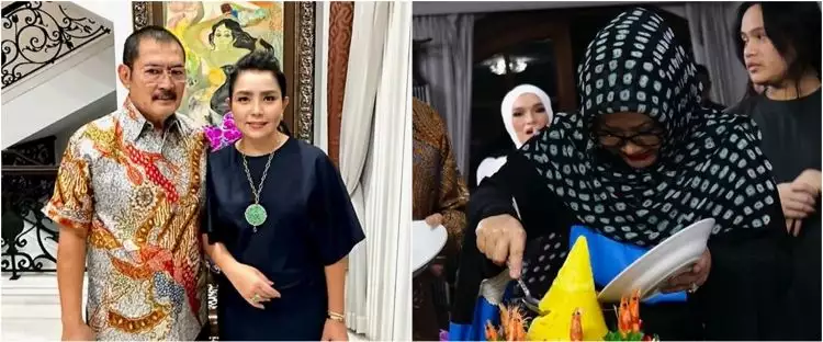 Sering absen di momen keluarga Cendana, 7 potret Mayangsari hadiri ultah Tutut Soeharto curi perhatian