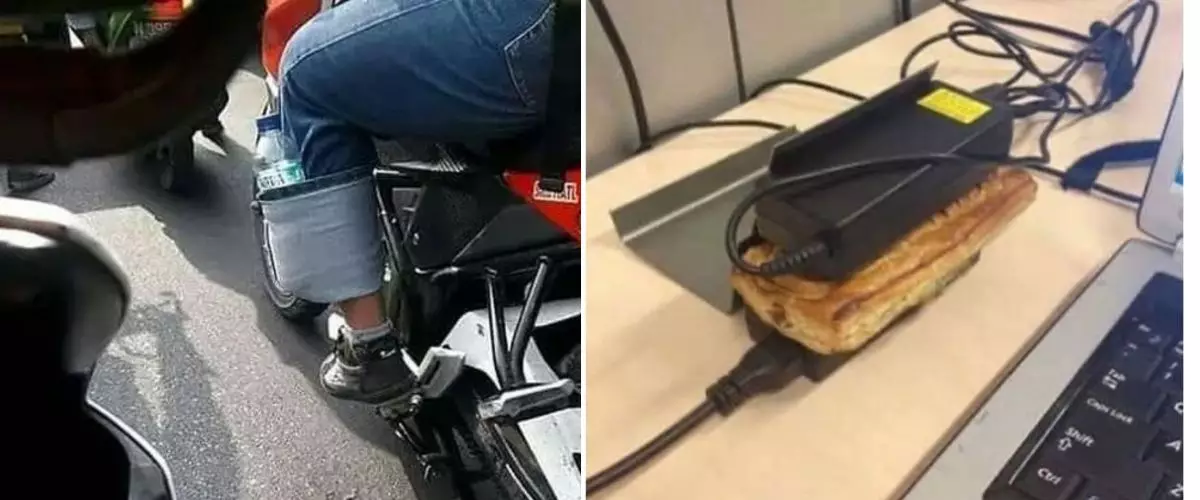 Pengin hidup mudah, 11 potret kocak orang lakukan life hack ini nyeleneh tapi boleh juga buat ditiru