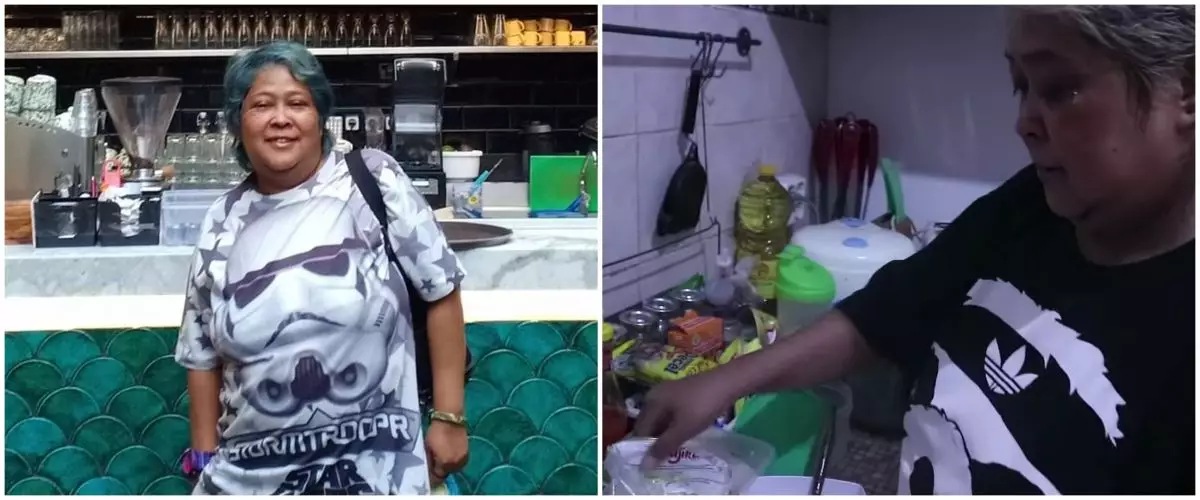 Jadi tempat usaha makanan, intip 9 potret dapur Suti Karno 'Atun' Si Doel yang sederhana penuh barang