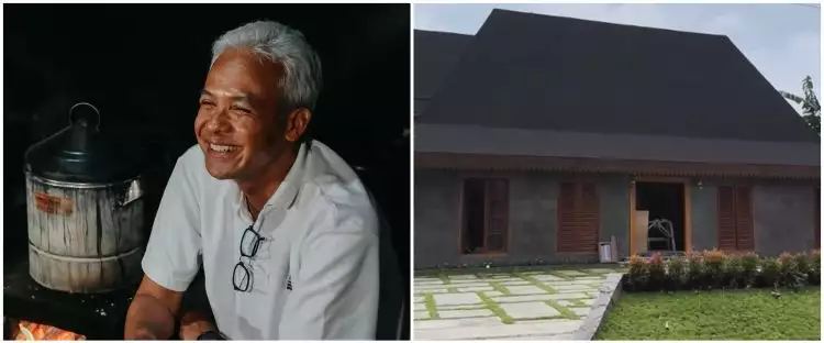 7 Potret penampakan rumah Ganjar Pranowo di Jogja berkonsep industrial, viewnya mepet sawah bikin adem
