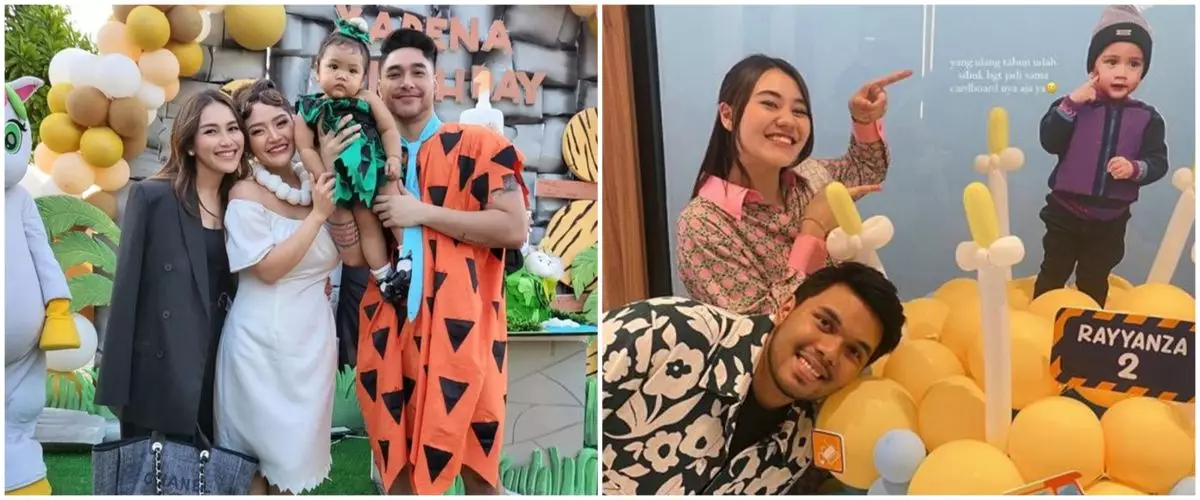 Gaya 9 seleb saat hadiri ulang tahun ini tuai kritikan, Saaih Halilintar disebut jiplak idol Korea