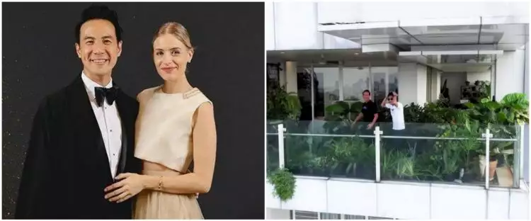 Jadi host top pilih tinggal di apartemen, ini 9 potret balkon Daniel Mananta disulap jadi kebun sayur