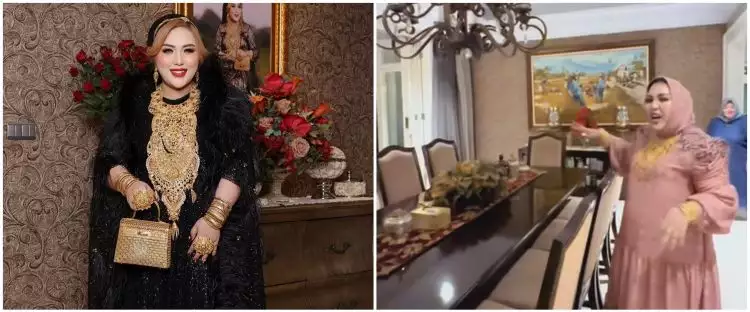 Mira Hayati yang nyawer Ahmad Dhani tempati rumah Rp 35 M, 8 potret dapurnya berdinding lapis marmer