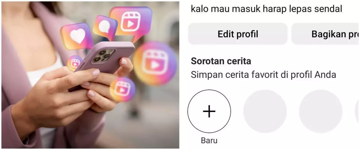 11 Potret kocak bio Instagram second anak zaman sekarang, kosa katanya bikin geleng kepala