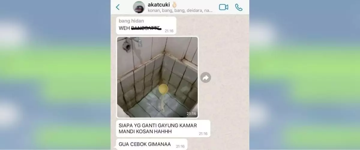 11 Chat lucu di grup kos-kosan ini nyelekit tapi bahasannya related abis, bikin susah nahan ketawa