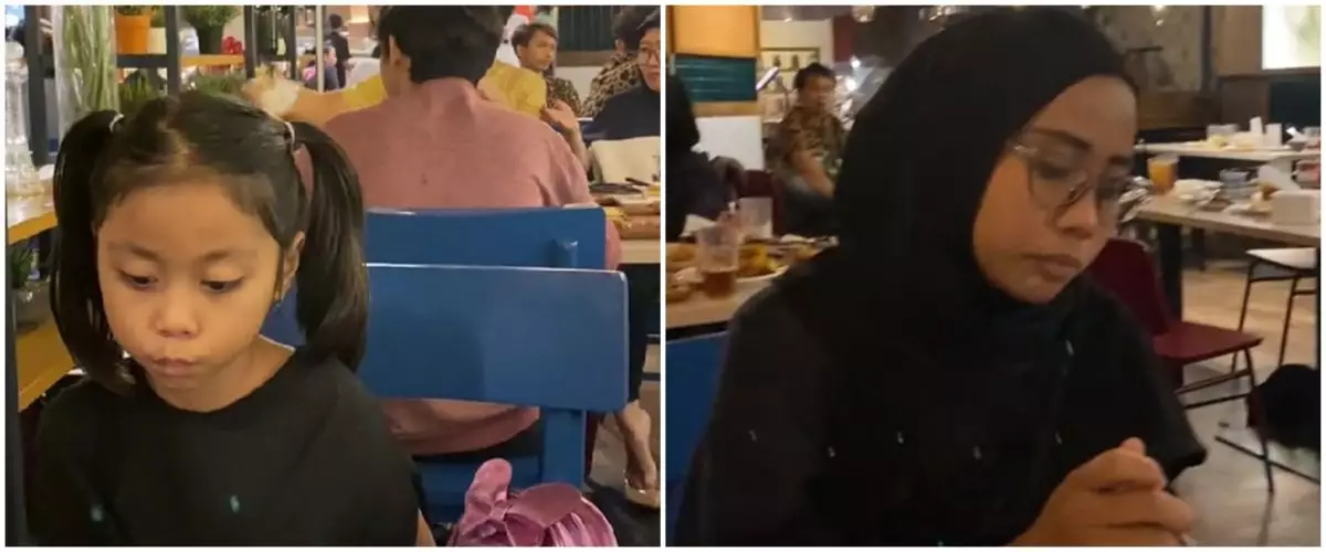 Alih-alih pakai baju gamis, momen emak-emak bukber pakai outfit antimainstream ini bikin gagal fokus