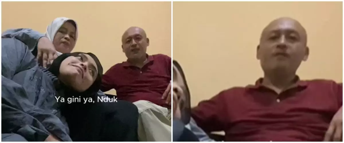 Momen anak perempuan sebelum merantau ini penuh haru, perlakuan ayahnya bikin iri