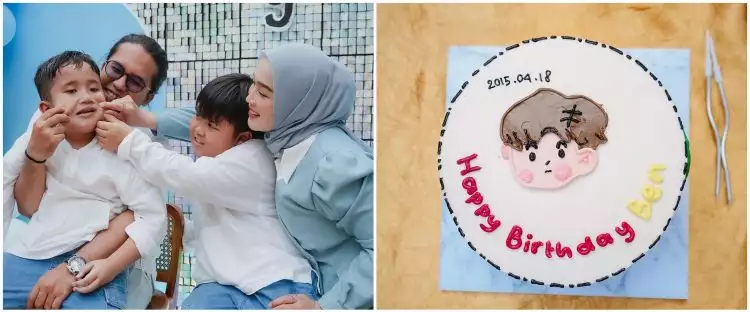 10 Momen Ririe Fairus dan Ayus Sabyan kompak rayakan ulang tahun anak, kebersamaannya bikin adem
