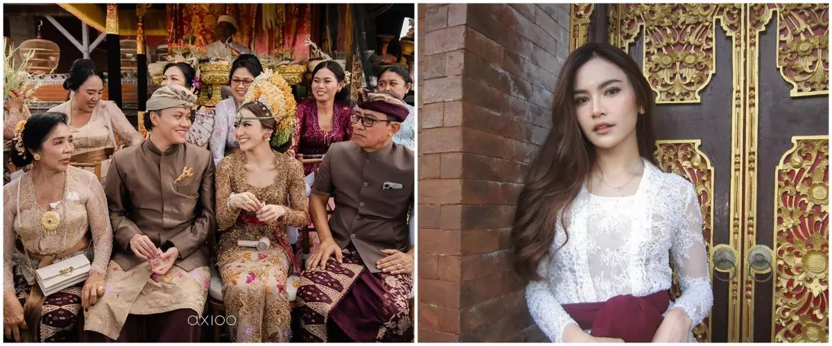 Pendopo huniannya dipakai buat upacara adat Mepamit, begini 11 penampakan teras rumah Mahalini