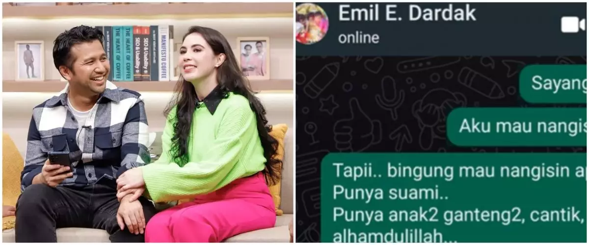 Kesepian di malam minggu, chat romantis Arumi Bachsin minta ditemeni Emil Dardak ini bikin baper abis