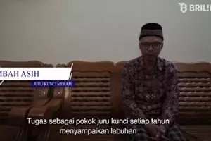 Mbah Asih, sosok penerus juru kunci Gunung Merapi