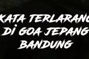 Kata Terlarang Di Goa Jepang Bandung 