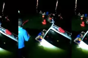 Kronologi mobil pikap masuk Embung Baturetno, 1 orang meninggal dunia