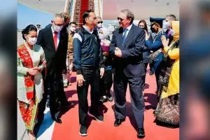 Ini momen Presiden Jokowi dikawal akan ke Ukraina lewat Polandia