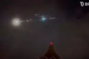 Begini penampakan sampah antariksa China di langit Indonesia