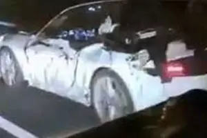Fakta mengerikan video viral pengemudi porsche A14 tanpa kepala