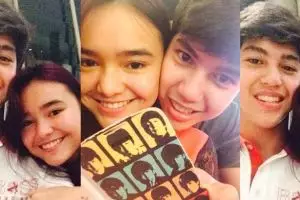 Satu frame bareng mantan  interaksi Amanda Manopo dan El Rumi ini biki