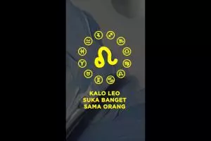 Kalo Leo lagi suka banget sama orang itu...