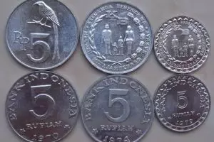 Ini uang receh yang pernah ada di Indonesia