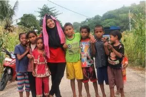 Kisah wanita backpacker nekat, resign kerja demi keliling Indonesia